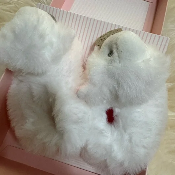 Doudou et Compagnie Paries Lamb Baby Booties Slippers Infant Footwear Newborn - Picture 3 of 5